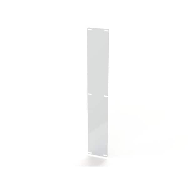 Plate, 59.69 in. H x 9-3/4 in. W x 0.13 in. L, Carbon Steel